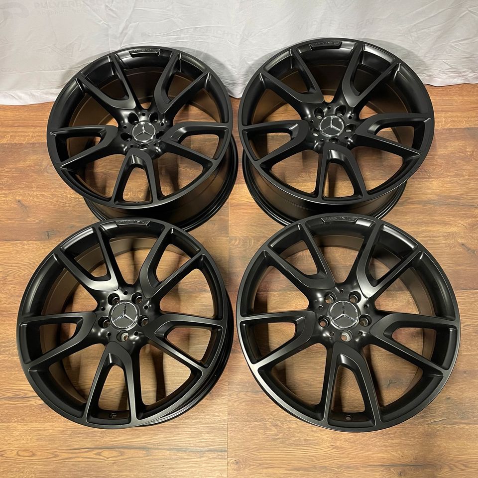 Originale 20 Zoll AMG Mercedes E-Klasse E53 W213 S213 Alufelgen Felgen Leichtmetallfelgen schwarz matt (weitere Farben möglich)