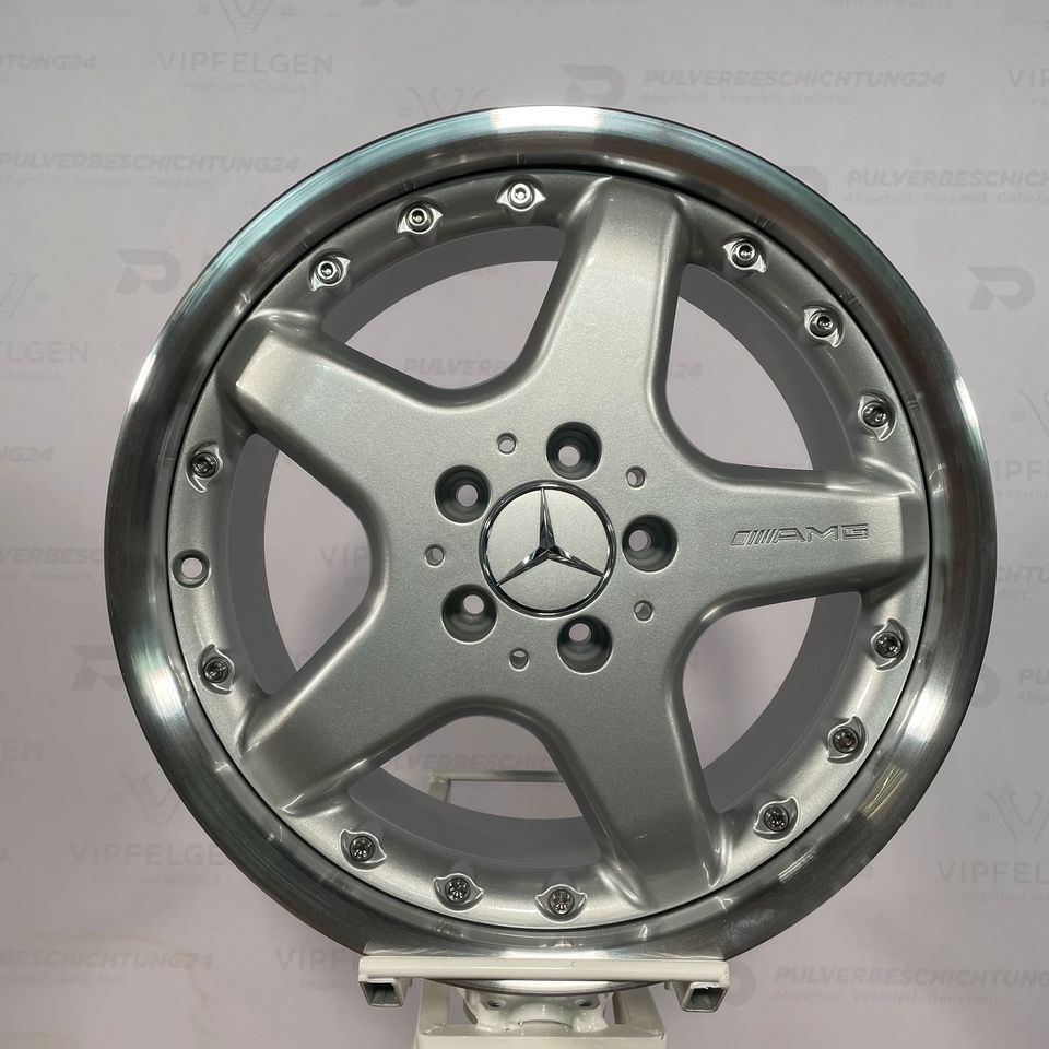 Оригинальные 18 дюймов AMG Mercedes E-Class W210 Styling 2 Alloy Wheels Rims silver