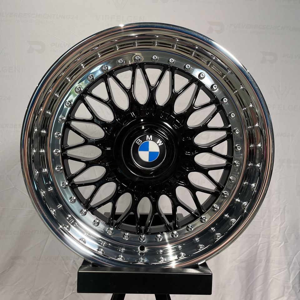 Originale 17 Zoll BMW 7er E32 Styling 5 BBS RC090 Alufelgen Felgen Leichtmetallfelgen hochglanzverdichtet (weitere Farben möglich)