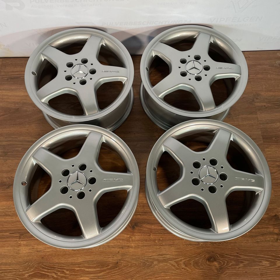 Оригинальные 18 дюймов AMG Mercedes E-Class W210 Styling 2 Alloy Wheels Rims silver