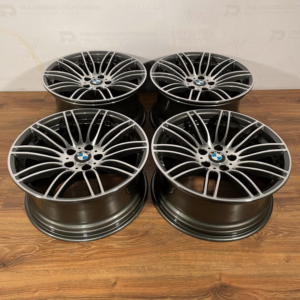 Originale 19 Zoll BMW 5er E60 Styling 269 Performance Alufelgen Felgen Leichtmetallfelgen anthrazit mit glanzgedrehter Front (weitere Farben möglich) Kopie