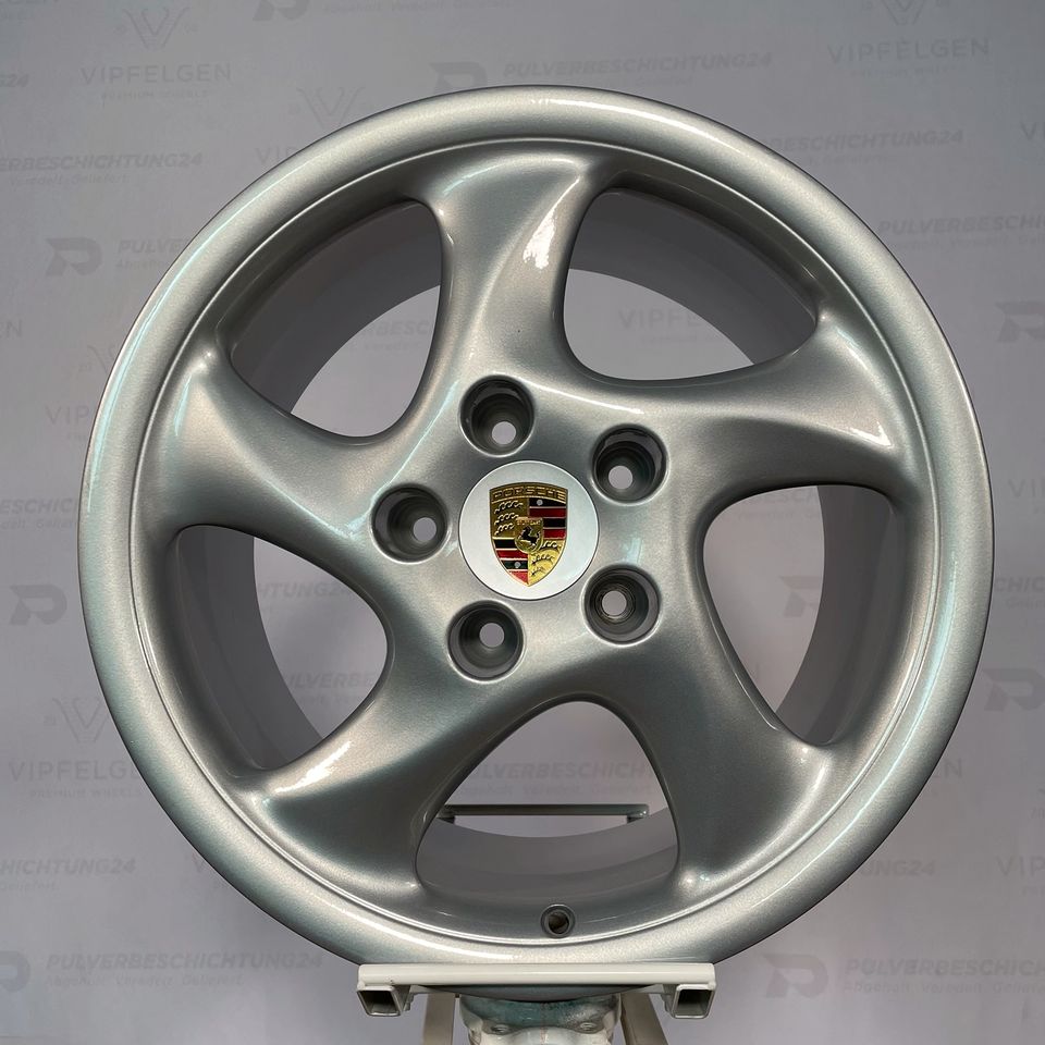 Originale 18 Zoll Porsche 911 993 Carrera Alufelgen Felgen Leichtmetallfelgen Turbolook (weitere Farben möglich)
