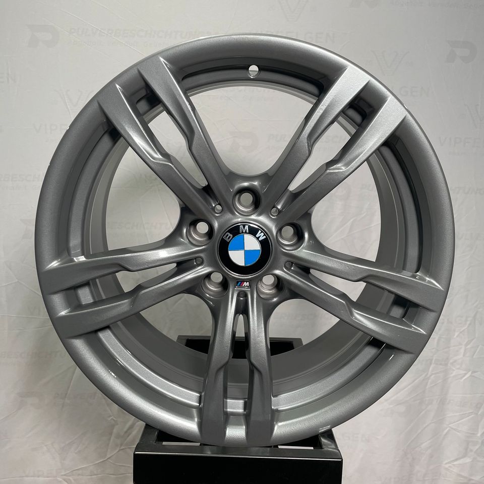 Originale 18 Zoll BMW 3er F30 4er F32 Styling M441 Alufelgen Leichtmetallfelgen Felgen ferric grey (weitere Farben möglich)