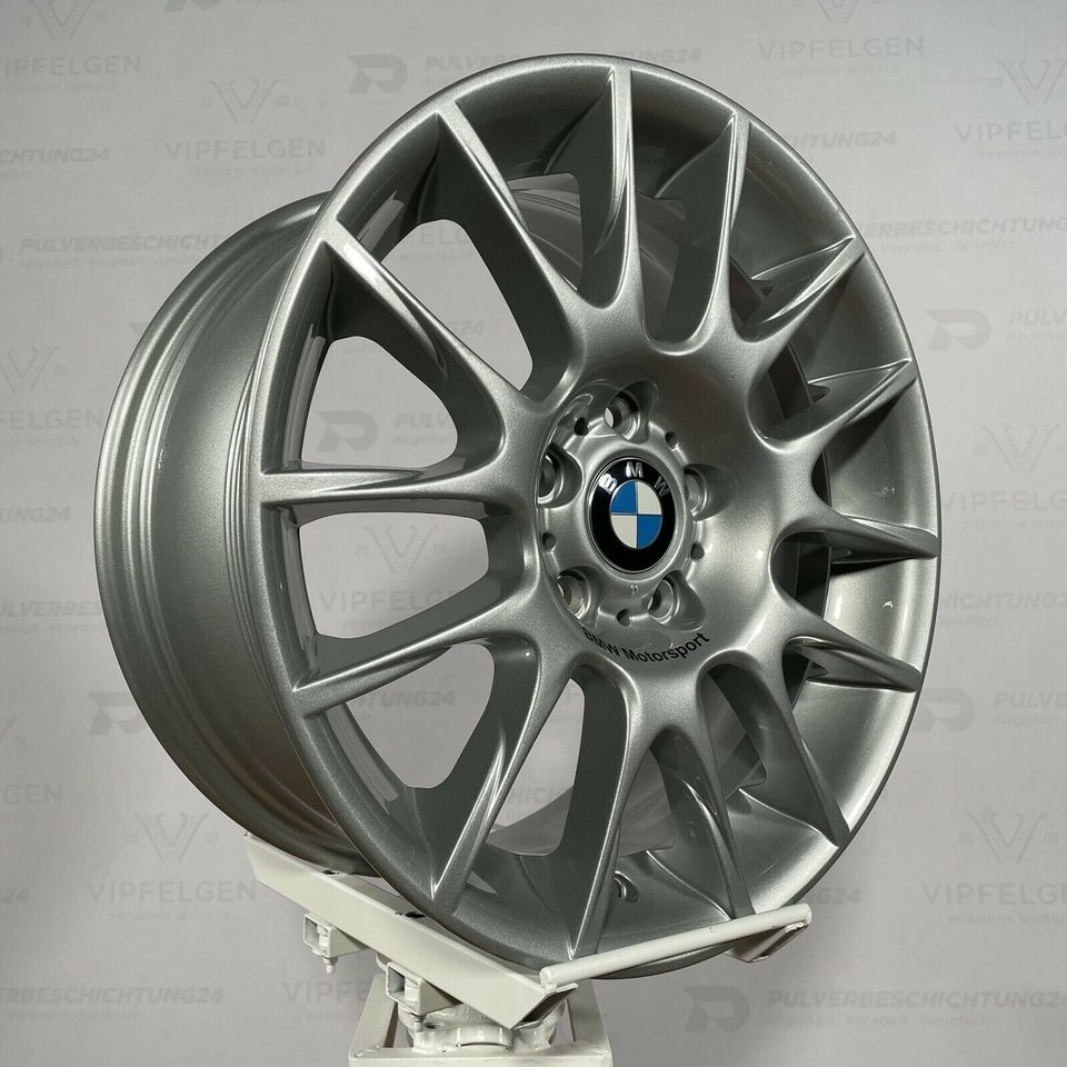 Originale 18 Zoll BMW Styling 216 Radialspeiche 3er E90 E91 E92 E93 Alufelgen Felgen Leichtmetallfelgen silber glänzend (weitere Farben möglich)