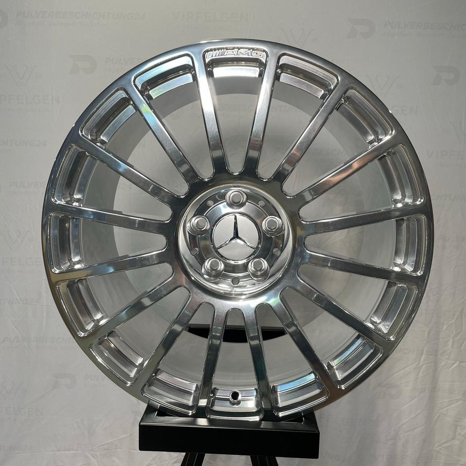 Originale 19 Zoll Mercedes AMG Black Series CLK63 SLK55 C209 R171 Felgen Alufelgen Leichtmetallfelgen hochglanzverdichtet (weitere Farben möglich)