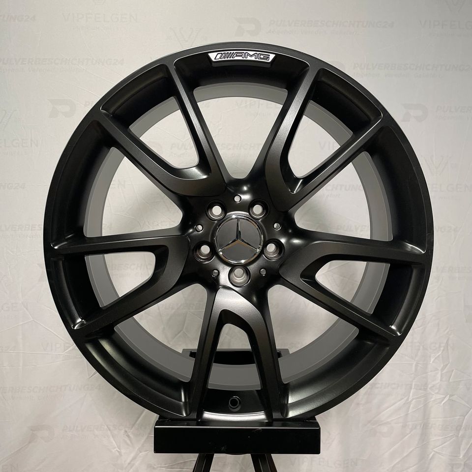 Originale 20 Zoll AMG Mercedes E-Klasse E53 W213 S213 Alufelgen Felgen Leichtmetallfelgen schwarz matt (weitere Farben möglich)