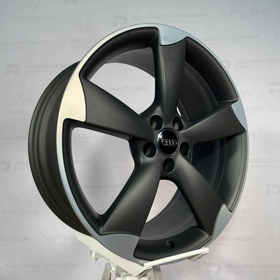 Jante originale de 18 inch Audi A3 S3 8P Rotor 5 x 112 jante din aliaj jante din aliaj negru