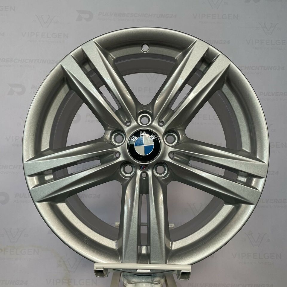 Originale 18 Zoll BMW 1er F20 F21 Styling M386 Alufelgen Leichtmetallfelgen Felgen silber glänzend (weitere Farben möglich)