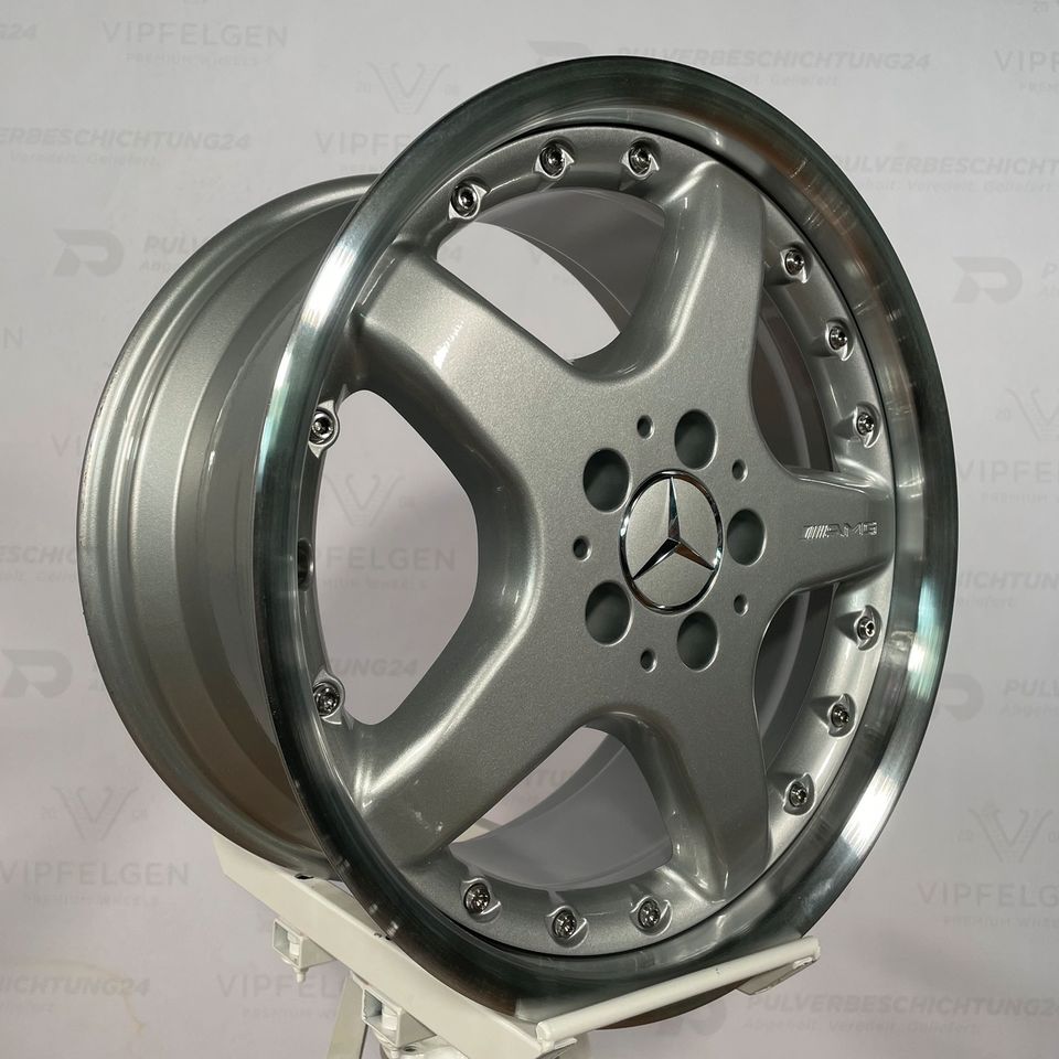 Оригинальные 18 дюймов AMG Mercedes E-Class W210 Styling 2 Alloy Wheels Rims silver