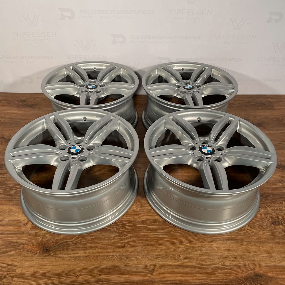 Originale 19 Zoll BMW 6er F12 F13 Styling M351 M-Paket Alufelgen silber glänzend (weitere Farben möglich)