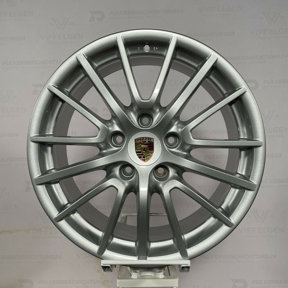 Originale 19 Zoll Porsche 911 997 C4 "Sport Design Rad" Alufelgen Felgen Leichtmetallfelgen Silber (weitere Farben möglich) 