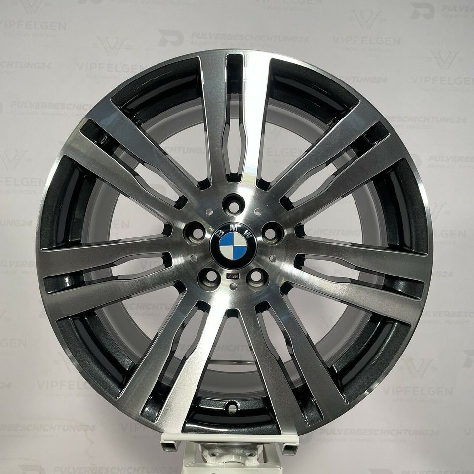 Sada 20" kol z lehké slitiny BMW Styling 469 M s dvojitými paprsky X6 F16 Ráfky 