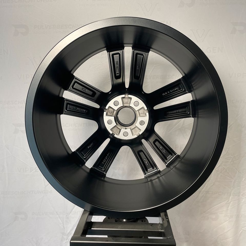 Γνήσιες ζάντες αλουμινίου 18 ιντσών Audi A3 S3 8P Rotor 5 x 112 Ζάντες αλουμινίου μαύρες