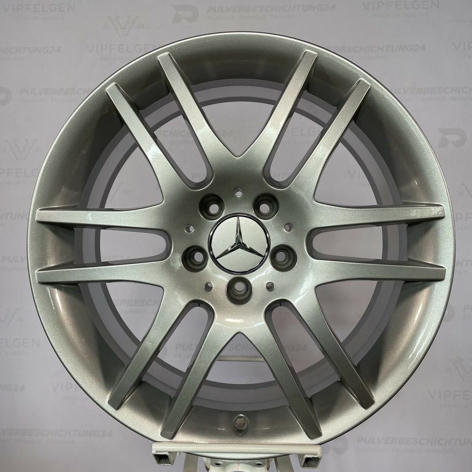 Originale 18 Zoll Mercedes SLK R171 W171 Sportpaket Alufelgen silber glänzend (weitere Farben möglich)