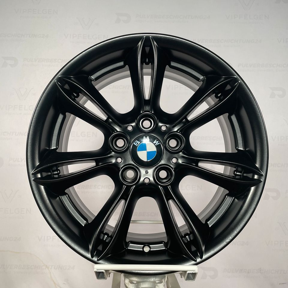 Originale 17 Zoll BMW Z4 E85 E86 Styling 103 Doppelspeiche Alufelgen Felgen Leichtmetallfelgen schwarz matt (weitere Farben möglich) 