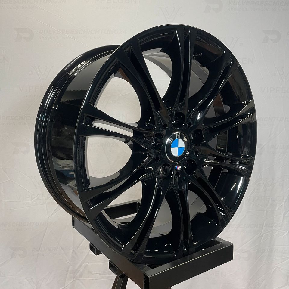 Комплект 21" BMW Styling 311 star spoke midnight chrome 7 Series F01 F02 легкосплавные диски Rims 